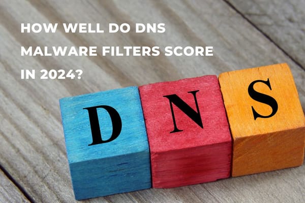 Public DNS malware filters tested in 2024